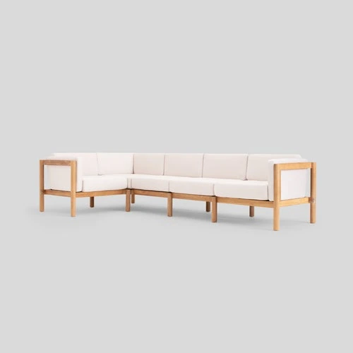 Teak Outdoor Sectional