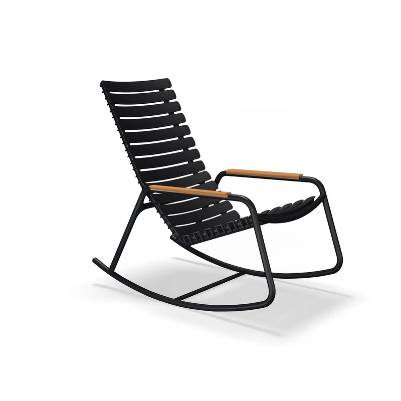 Reclips Rocking Chair Black Bamboo