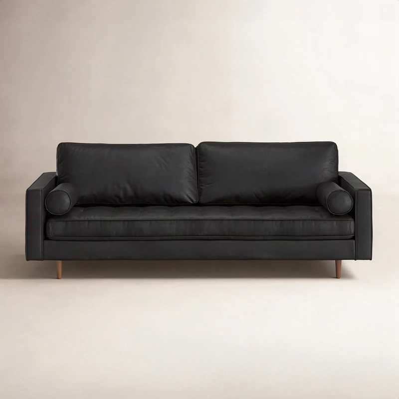 Geo 84 Genuine Leather Sofa