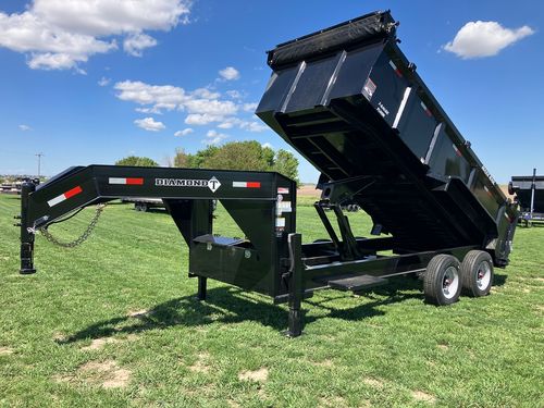 2024 Diamond T 16' x 83" 20k Low-Pro Dump Trailer