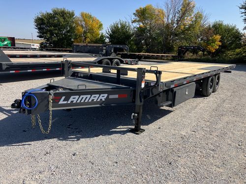2025 Lamar FA 24'x102" Bumper Pull Full Tilt Deckover
