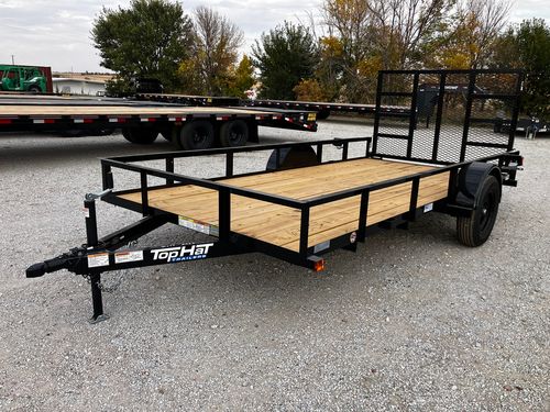 2025 Top Hat 14'x77"' DSA Utility Trailer