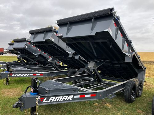 2025 Lamar DL 14'x83" Low-Pro Dump Trailer