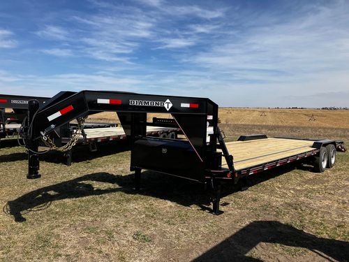 2025 Diamond T 28' Skid Pro w/10k Axles & Super Singles