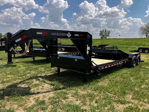 2025 Diamond T 24'x83" HD Skid-Pro Tilt Gooseneck