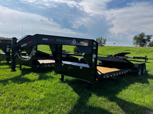 2026 Diamond T 24'x83" HD Skid Pro Tilt Gooseneck