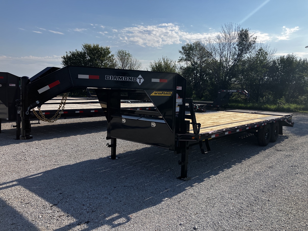 2026 Diamond T 25' x 102" Low-Pro Flatdeck w/Singles 