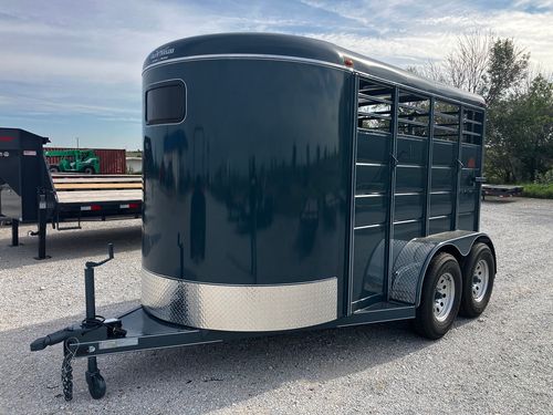 2025 Calico 12' Bumper Pull Stock Trailer
