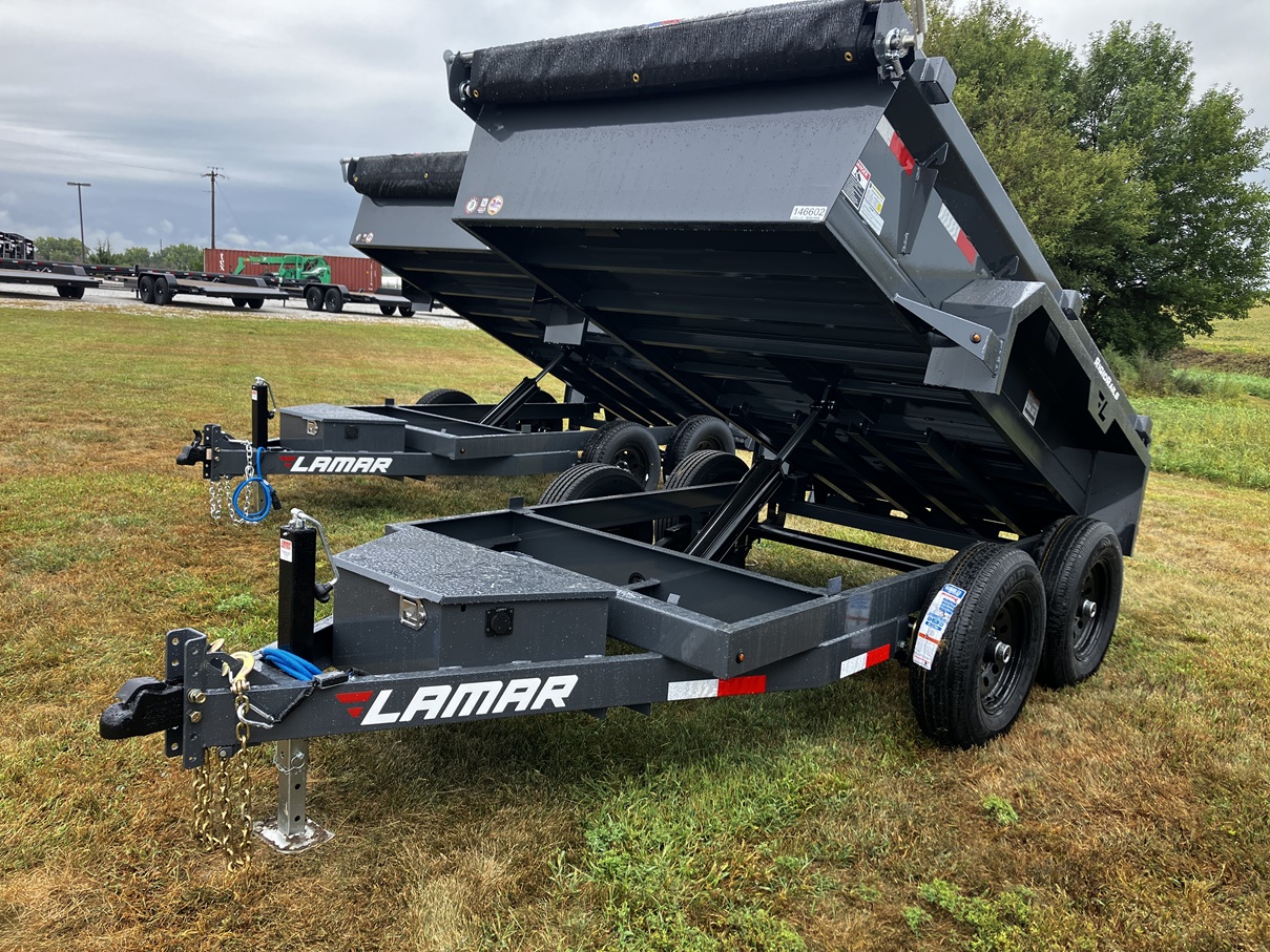 2026 Lamar DS 5'x10' 10k Mini Dump w/18" Sides 