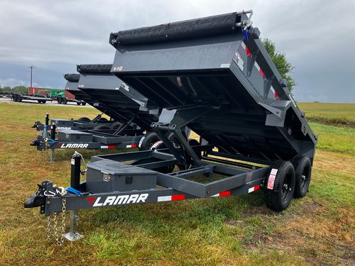 2026 Lamar DM 12'x77" 10K Dump Trailer
