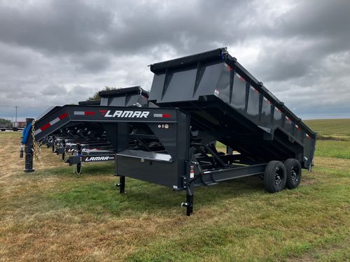 2026 Lamar DL 16'x83" Gooseneck Dump