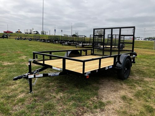 2026 Top Hat 10'x77" DSA Utility Trailer