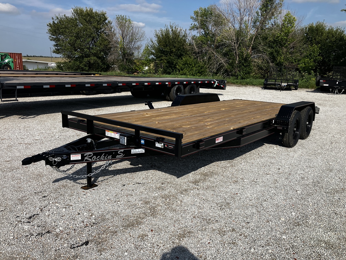 2025 Rockin' S 20'x83" Wood Floor Car Hauler 