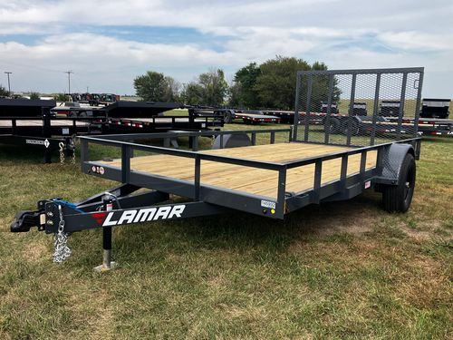 2026 Lamar UC 5k 14' x 83" Utility Trailer
