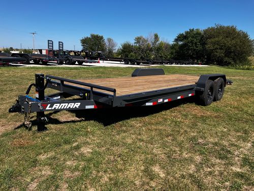 2026 Lamar H6 22' x 83" Equipment Trailer w/Slide-in Ramps