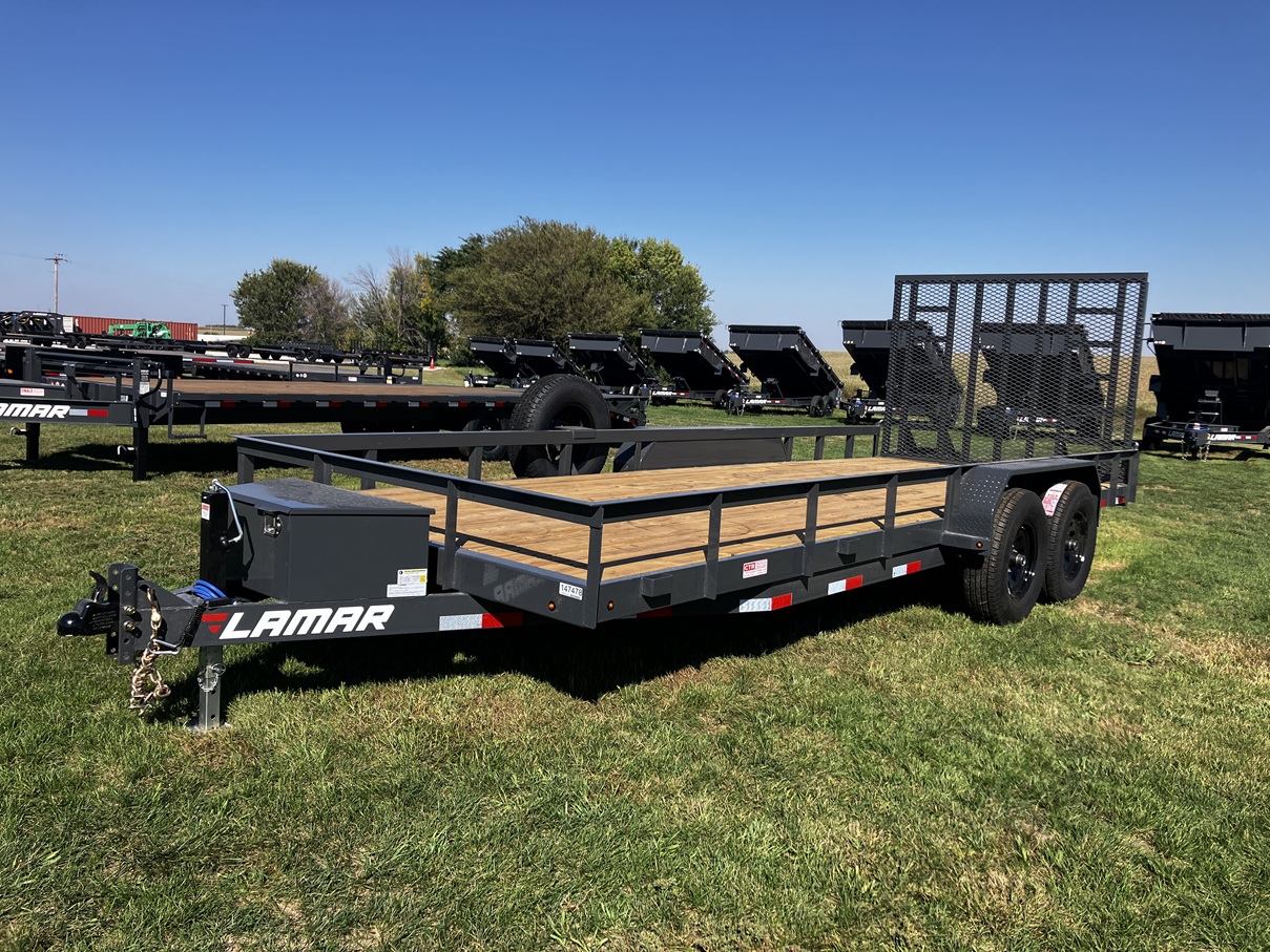 2026 Lamar U5 20'x83" HD Utility Trailer 