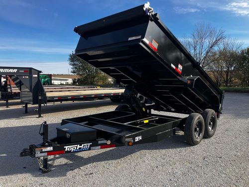 2026 Top Hat DE 14'x83" Dump Trailer