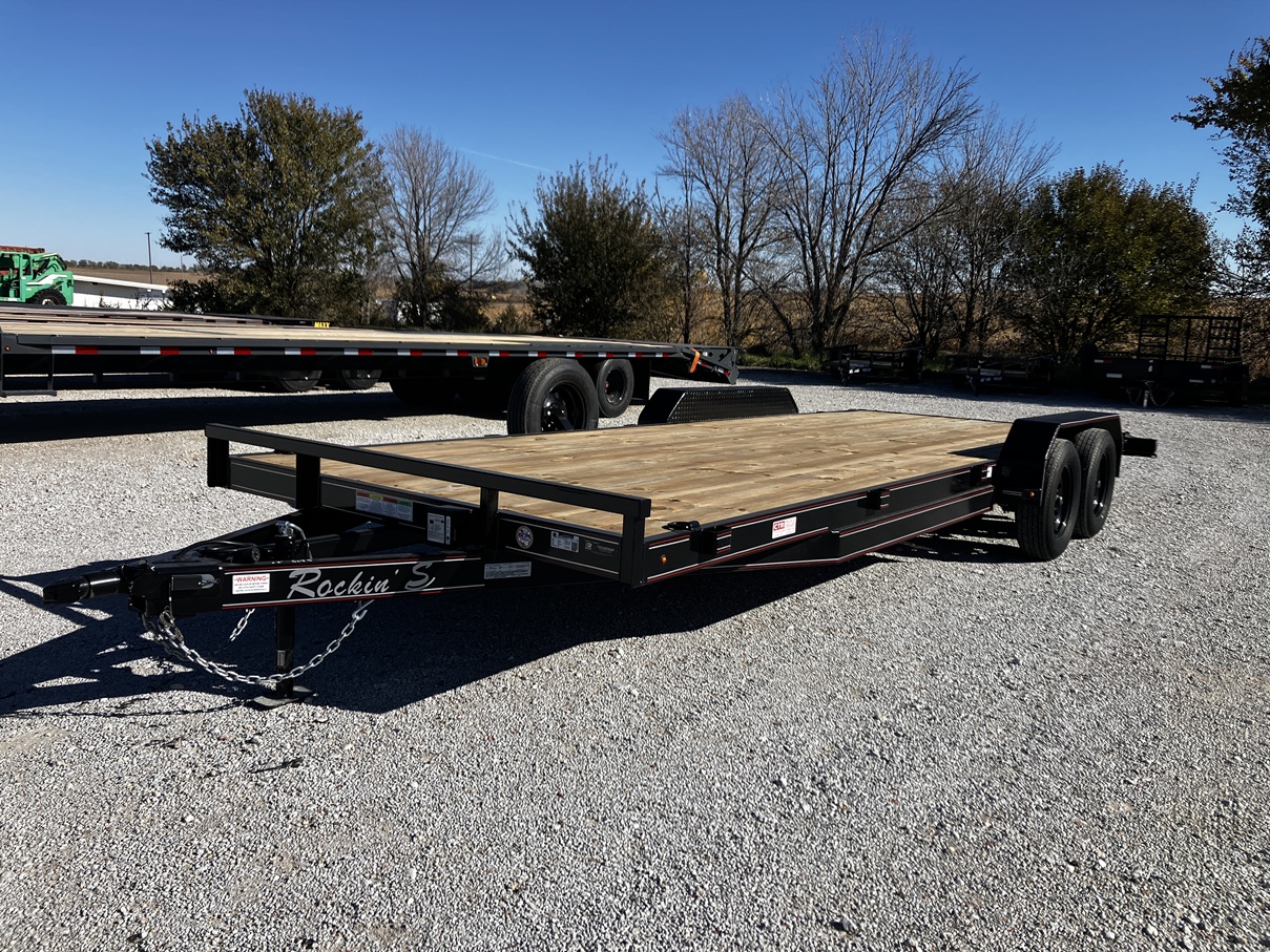 2024 Rockin' S 22'x83" Wood Floor Car Hauler 