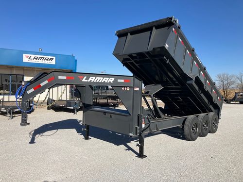 2026 Lamar DL 16'x83" 21k HD Low-Pro Dump Trailer w/36" Sides