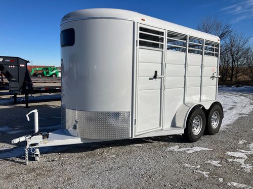 2026 Calico 13' Bumper Pull - 2 Horse Slant