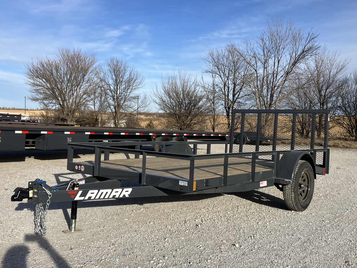 2026 Lamar UC 12'x77" Utility w/2ft Dovetail 