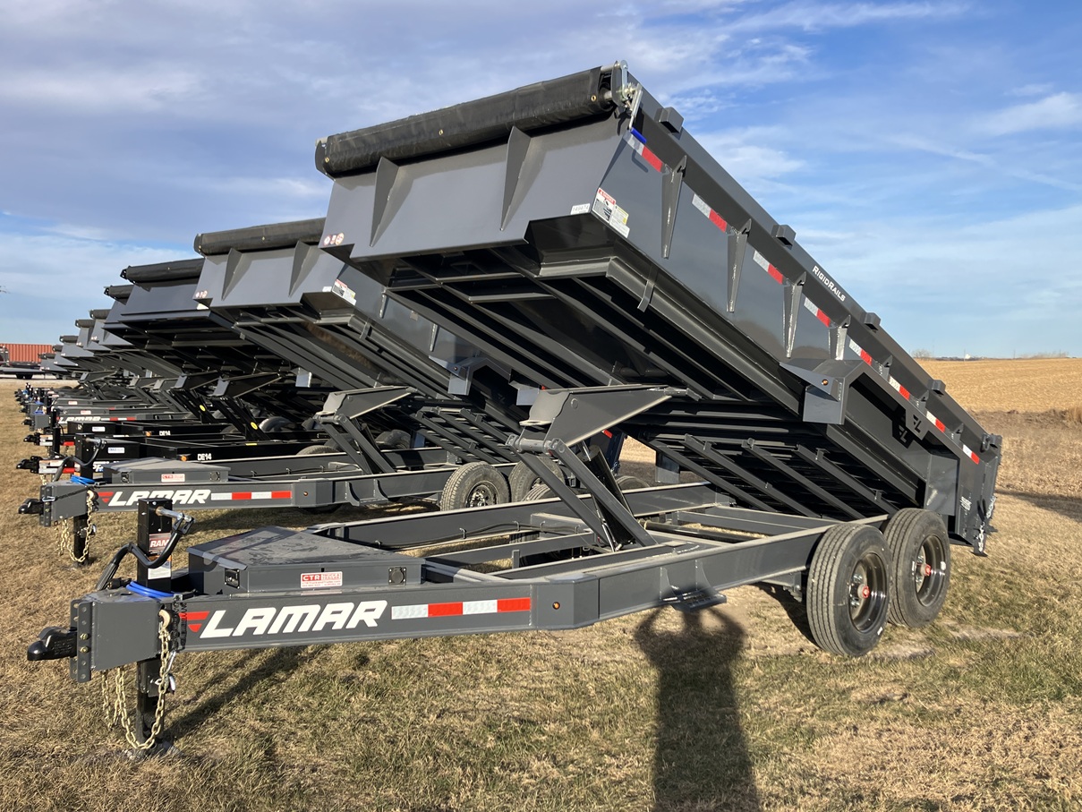 2026 Lamar DL 16'x83" 16k Low Pro Dump Trailer