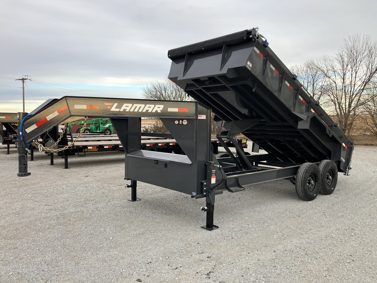 2026 Lamar DL 16'x83" Gooseneck Dump 