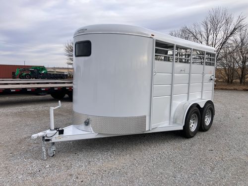 2026 Calico 14' Bumper Pull Stock Trailer
