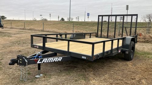 2026 Lamar UC 5k 14' x 83" Utility Trailer