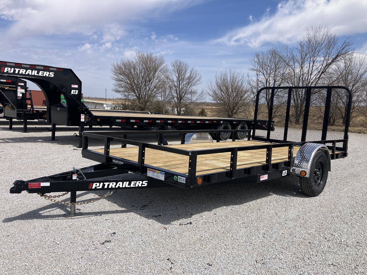 2026 PJ Trailers U8 14'x83" Single Axle Utility Trailer 