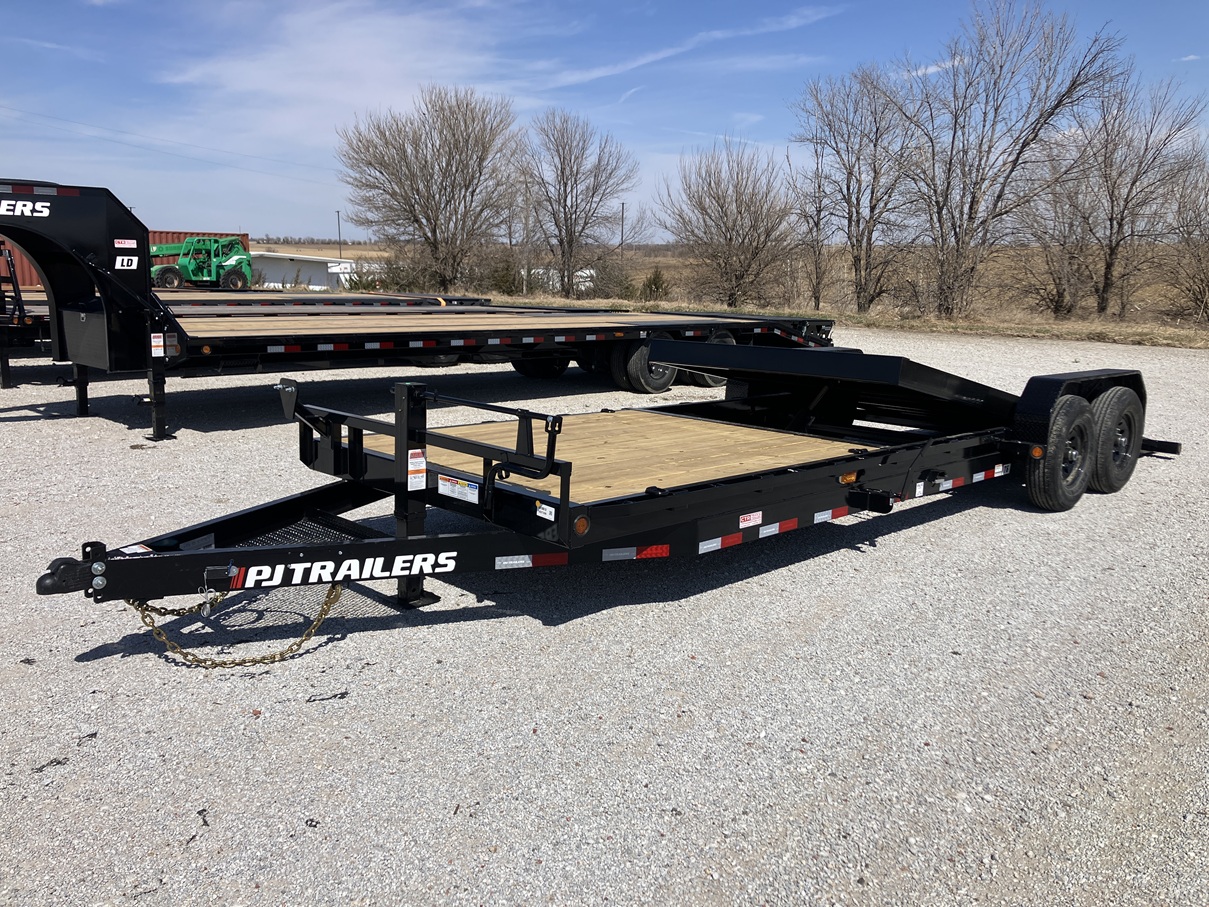2026 PJ Trailers T6 24' x 83" Equipment Tilt Deck 