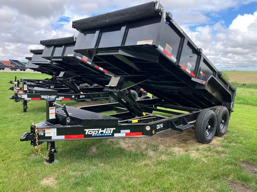 2026 Top Hat DX14 - 14'x83" Bumper Pull Dump Trailer