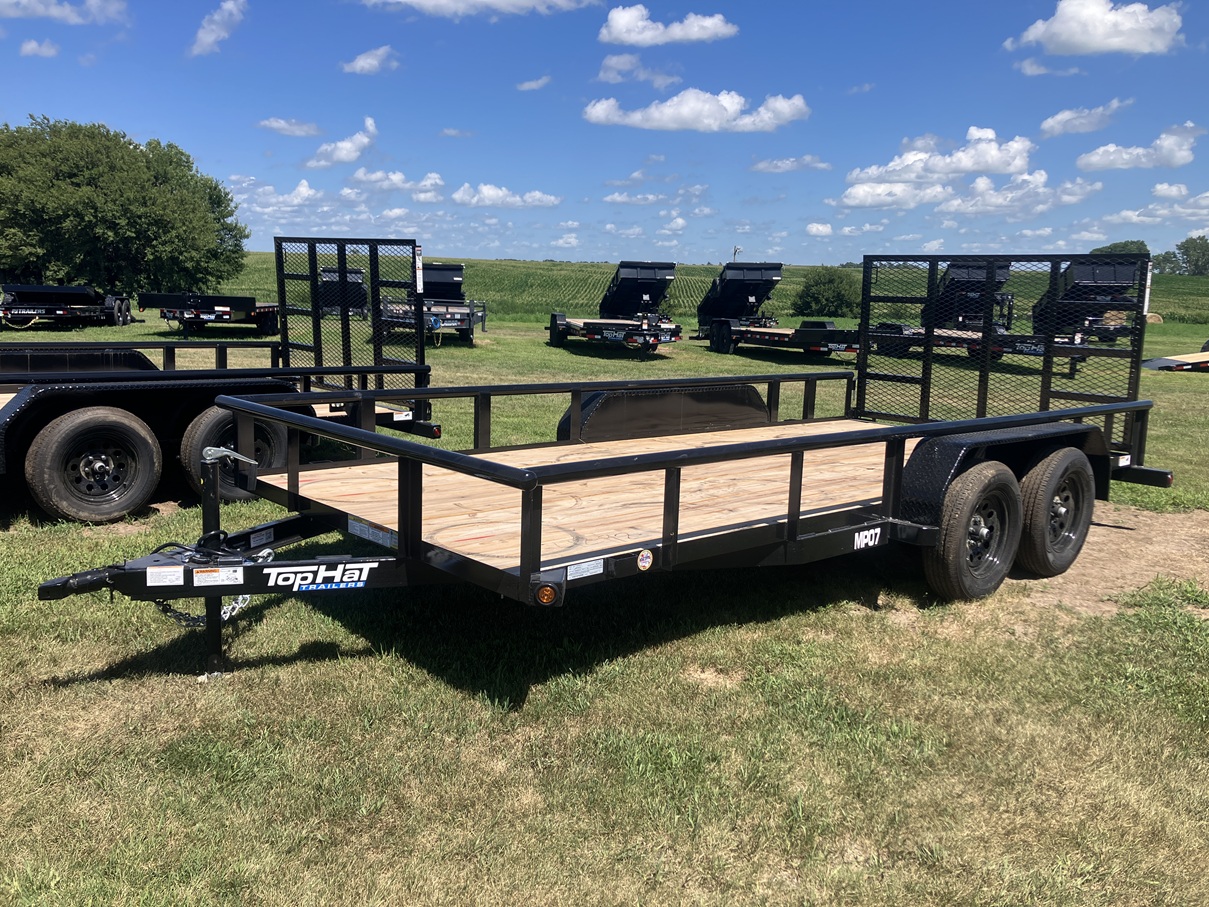 2026 Top Hat MP 16' x 83" Tandem Axle Utility 