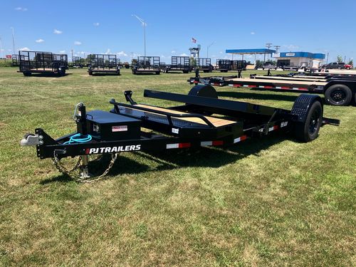 2027 PJ Trailers T1 16' x 81" Single Axle HD Tilt
