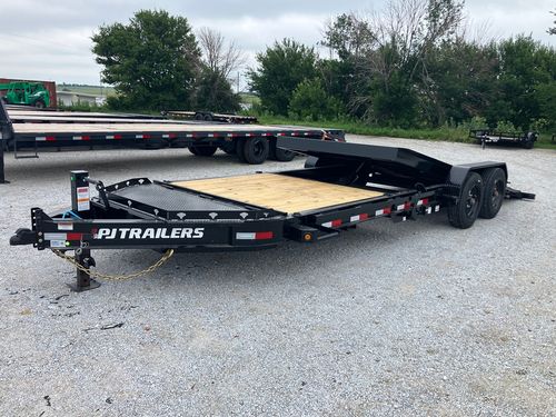 2027 PJ Trailers TY 22'x83" I-Beam Equipment Tilt Deck