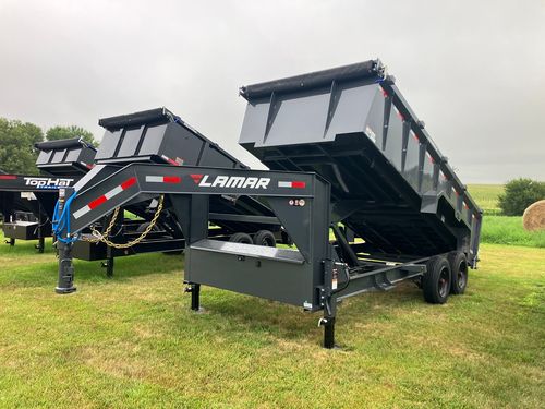 2027 Lamar DL 16'x83" Low-Pro Gooseneck Dump Trailer w/36" Sides