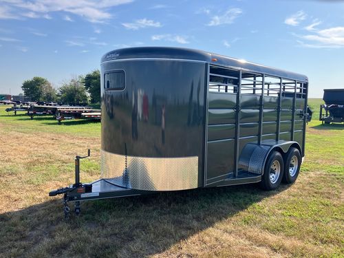 2026 Calico 16' Bumper Pull Stock Trailer