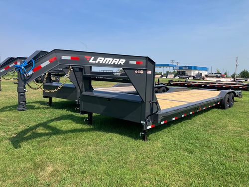 2027 Lamar H8 32'x102" Gooseneck Equipment Hauler w/8ks