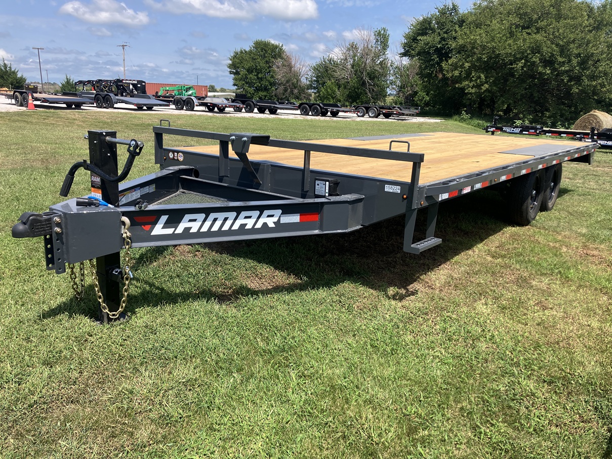 2027 Lamar F8 20'x102" Bumper Pull Deckover 