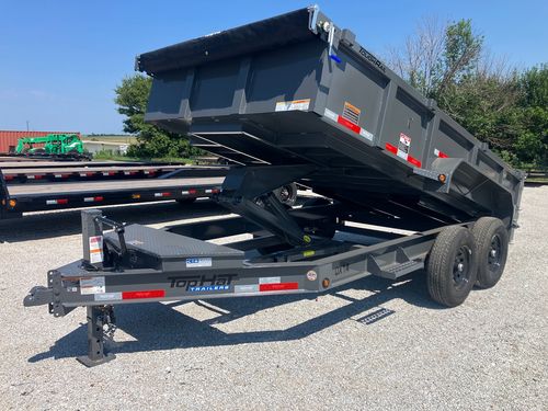 2027 Top Hat DX14 - 14'x83" Bumper Pull Dump Trailer