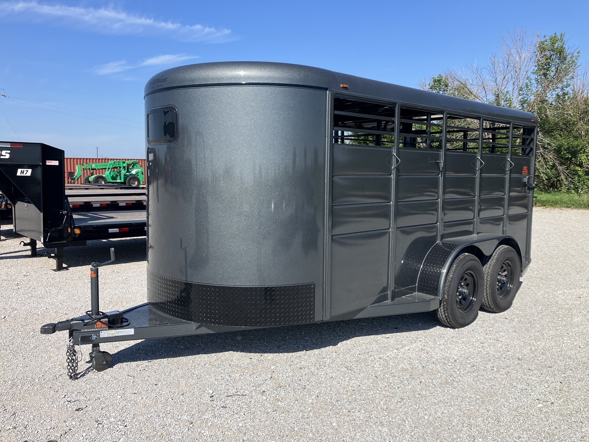 2027 Calico 16' Bumper Pull Stock Trailer 