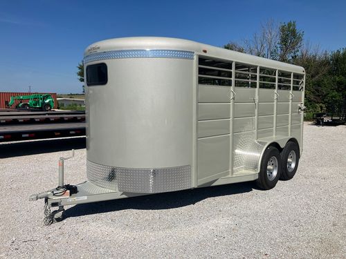 2027 Calico Trailer MFG 16' Bumper Pull Stock Trailer
