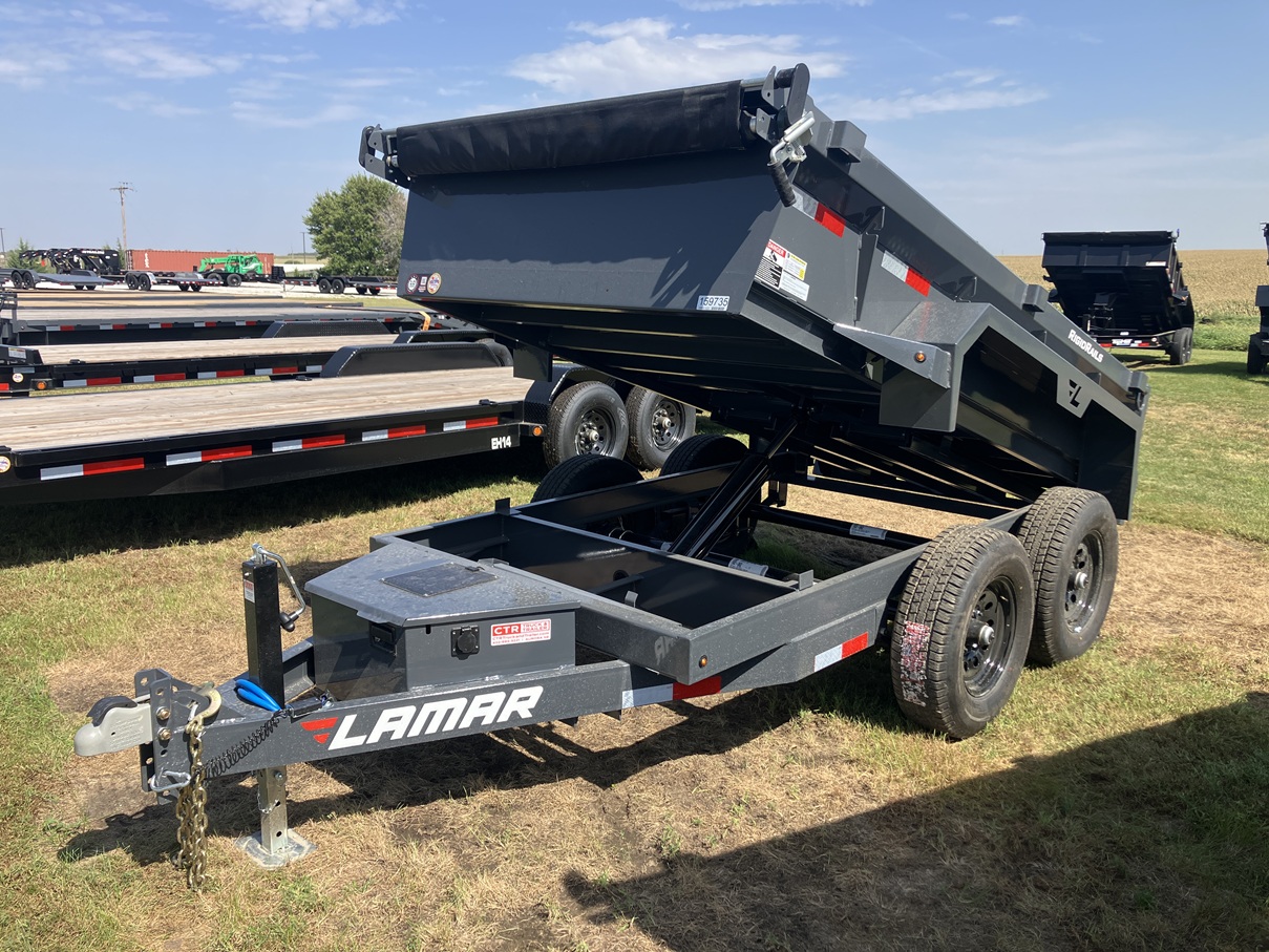 2027 Lamar DS 5'x10' 10k Mini Dump w/18" Sides 