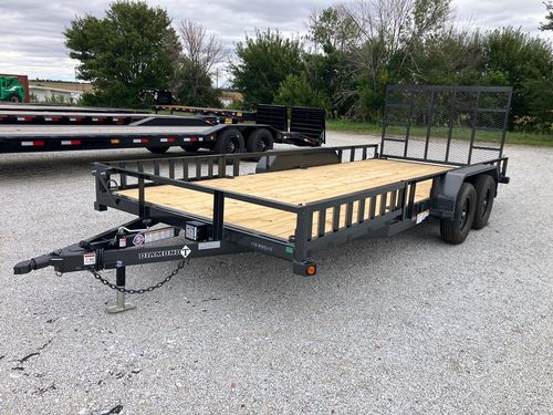 2027 Diamond T 18'x83" Utility Trailer w/Side Load ATV Package