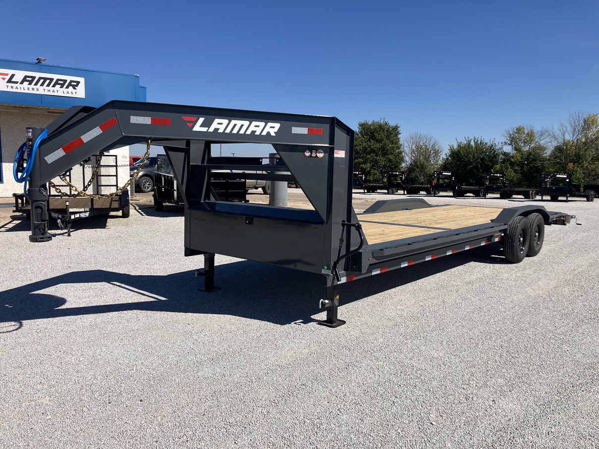 2027 Lamar H8 26'x102" Lowboy Gooseneck Equipment Hauler 