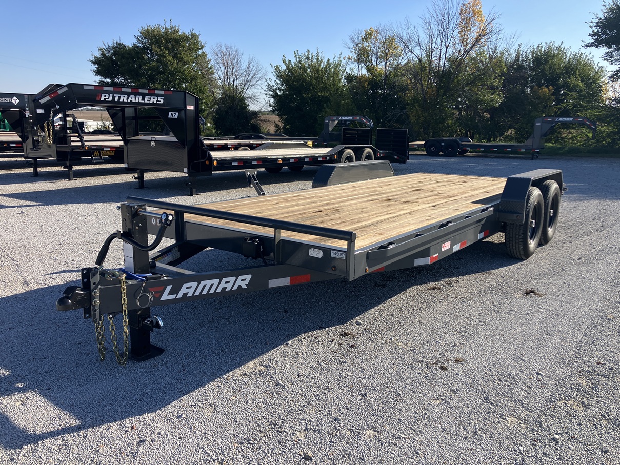 2026 Lamar H6 20'x83" Equipment Trailer w/Slide-In Ramps