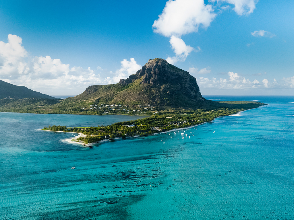 Aerial view of Paradis Beachcomber