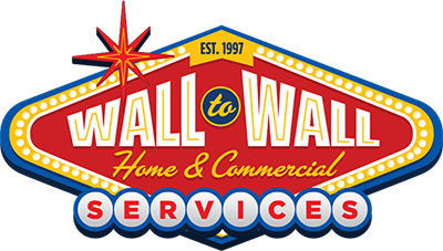 Wall to Wall Home & Commercial Services logo.