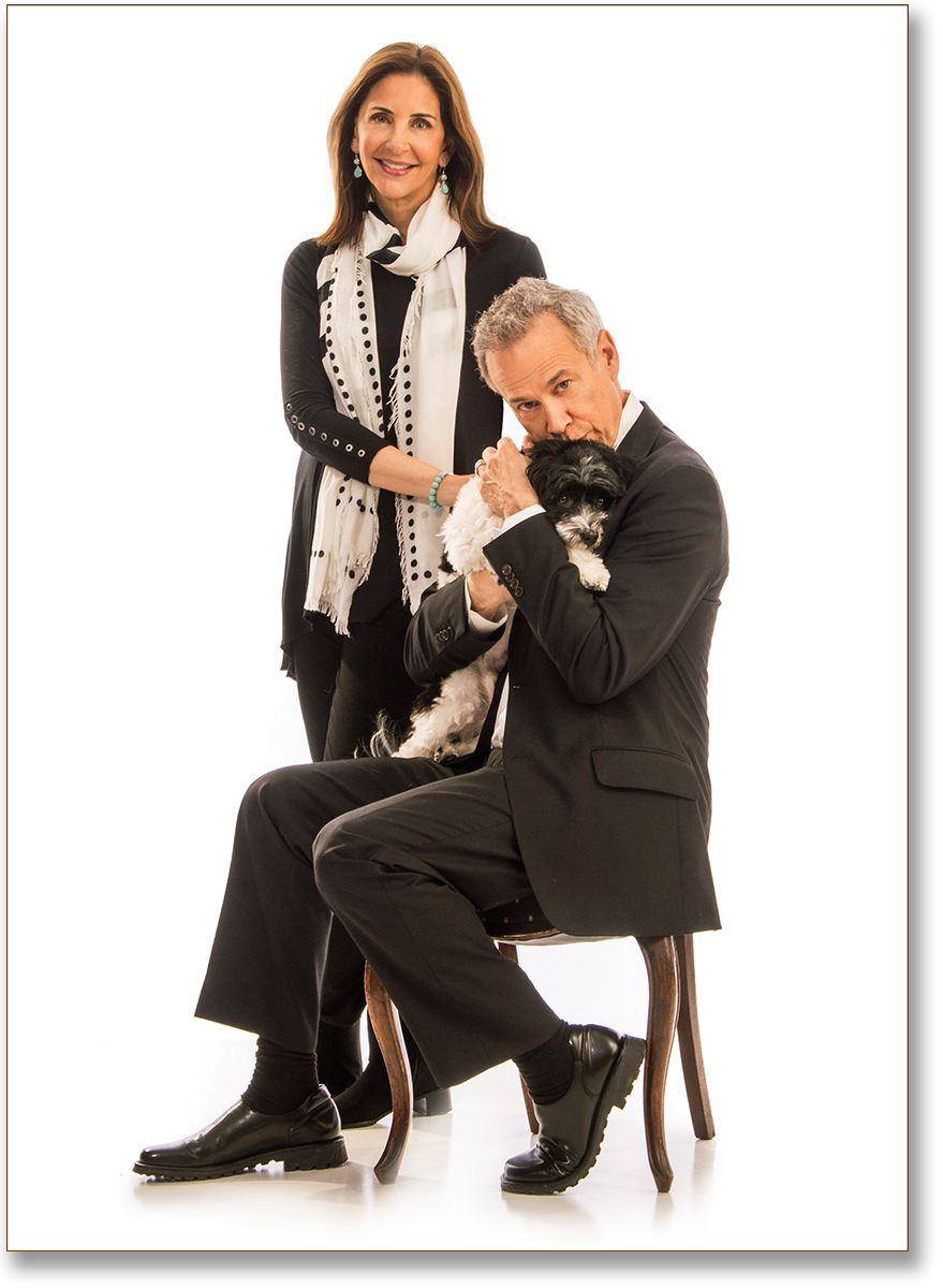 Fine Art Portrait of a Couple with their dog