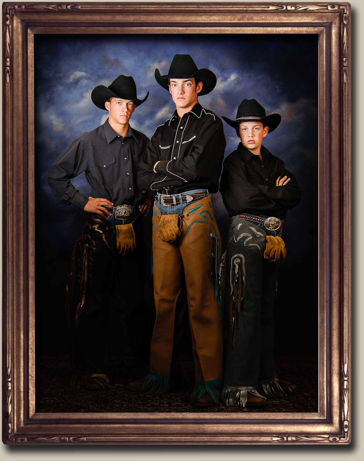 A fine art portrait of young woman